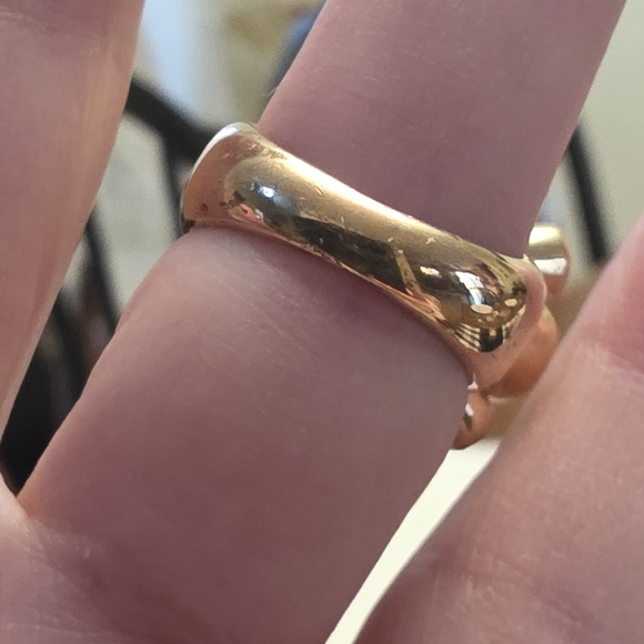 Vintage Cluster Dome Style Ring With Old Mine Style Faceted Stones - Picture 8 of 16